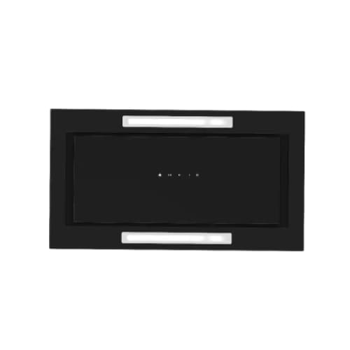 Hotte encastrable PREMIUM 52 Cm verre Noir (KRETA.60B)