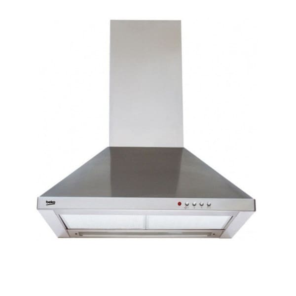 Hotte Pyramidale Beko 60 cm Inox CWB (6441XNH)