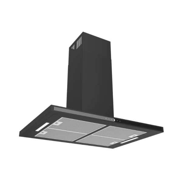 Hotte Pyramide Premium 90 cm Verre Noir (PRIMO.90B)