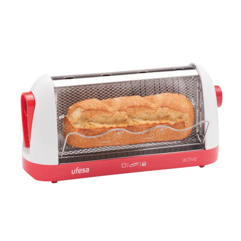 Grille Pain Ufesa 700W - TT7963 - Blanc&Rouge