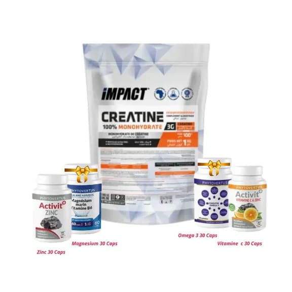 Impact Sport Nutrition 100 % Monohydrate Creatine1 KG