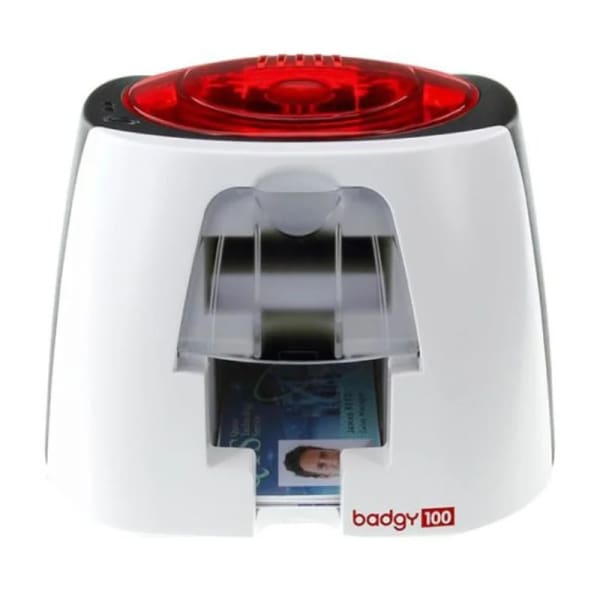 Imprimante Badgy Pour Cartes Pvc Avec Ruban Couleur 50 Impressions Et Incluse (B12U0000RS)
