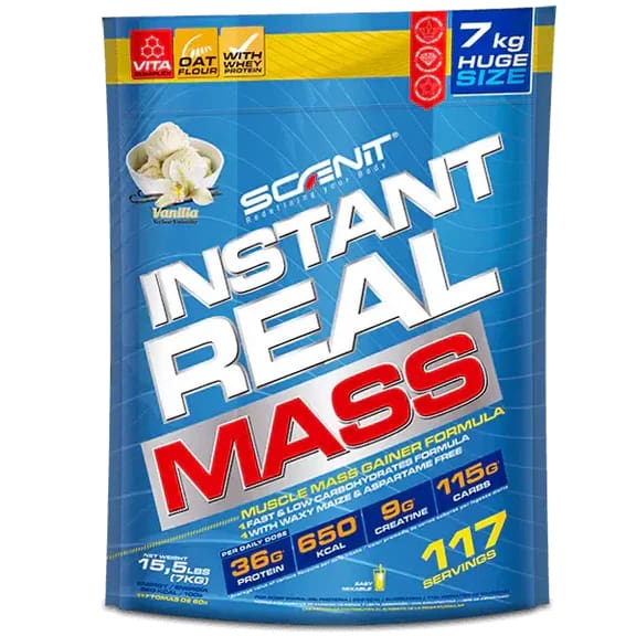 Instant Real Mass Gainer 7 Kg Scenit Nutrition