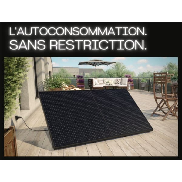 Kit solaire vertical DIY ’Balcon’ 400 W (SK-400-01)