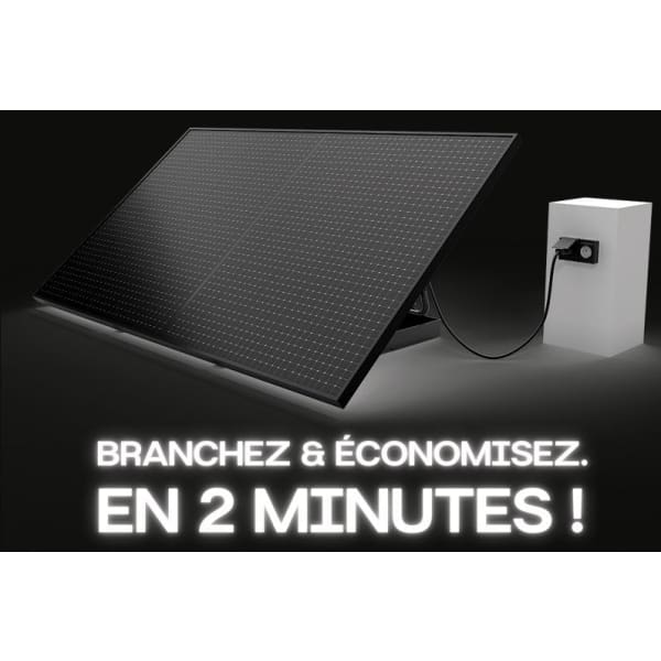 Kit solaire vertical DIY ’Balcon’ 400 W (SK-400-01)
