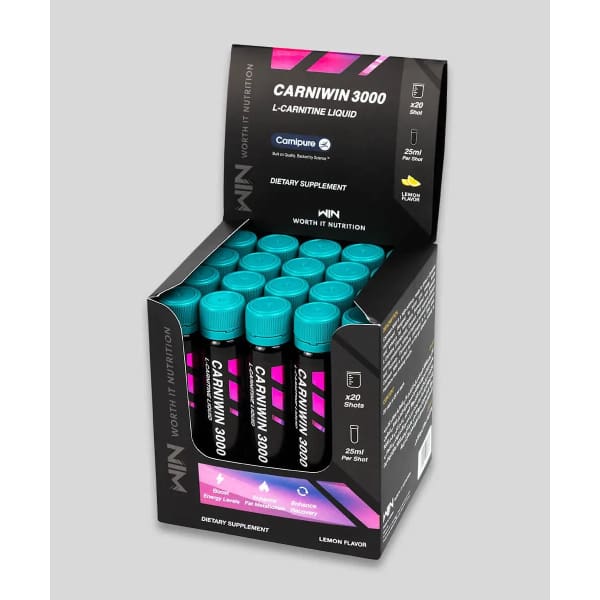 L Carnitine Carnipure Worth It Nutrition | 20 Shots Tunisie CarniWIN 3000