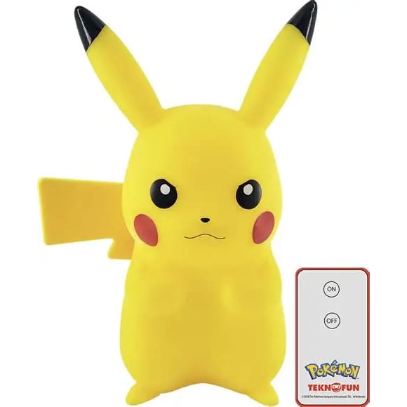 Lampe LED 25cm Pikachu en colère Bigben Audio (811372)
