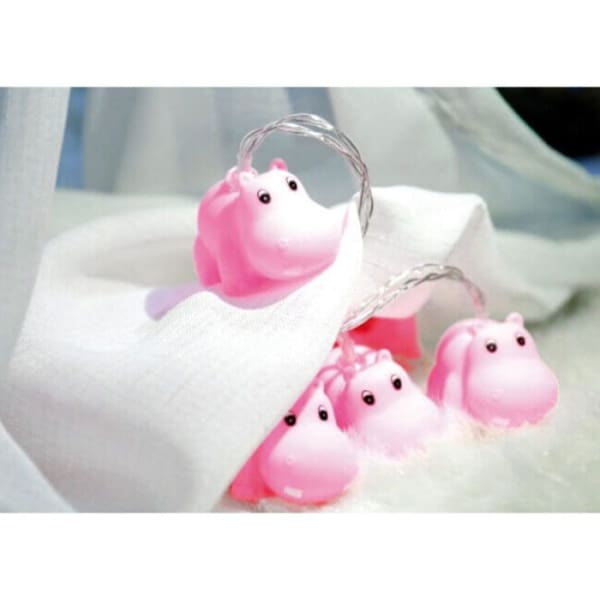 Lampes Décoratives PLATINET Hippo - Rose (PCBART1012)