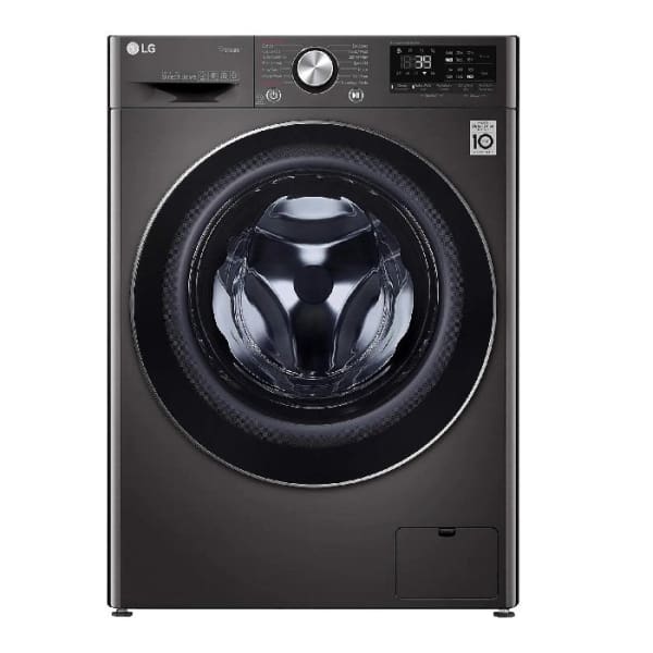 Lavante séchante LG 10Kg-1400Tr Frontal Noir (F4V9RCP2E)