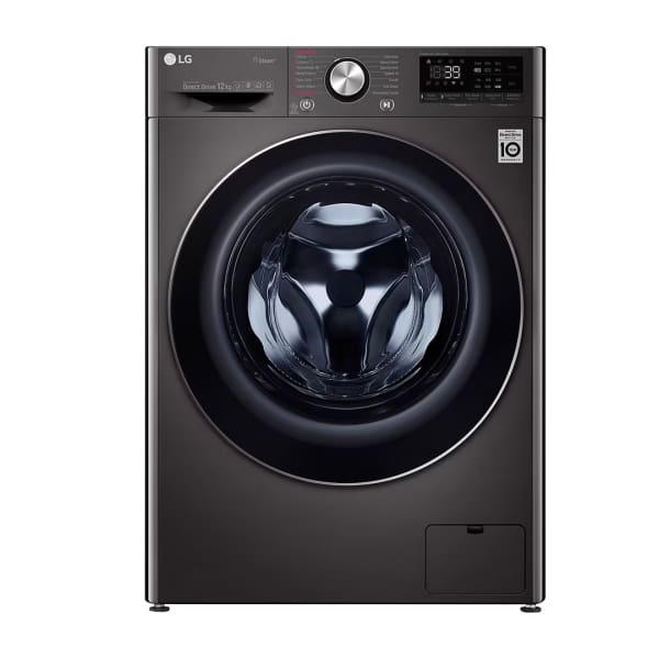 Lavante séchante LG 12/8Kg-1400Tr Frontal dark inox (F4V9BCP2EE)