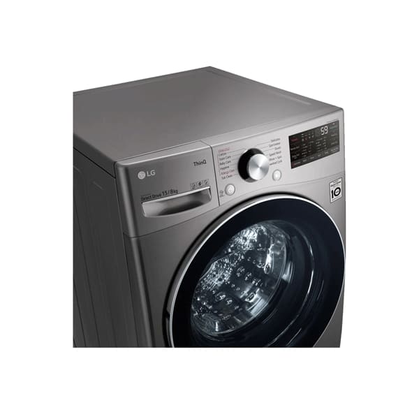 Lavante séchante LG 15/8Kg Frontal Silver (F0L9DGP2S)