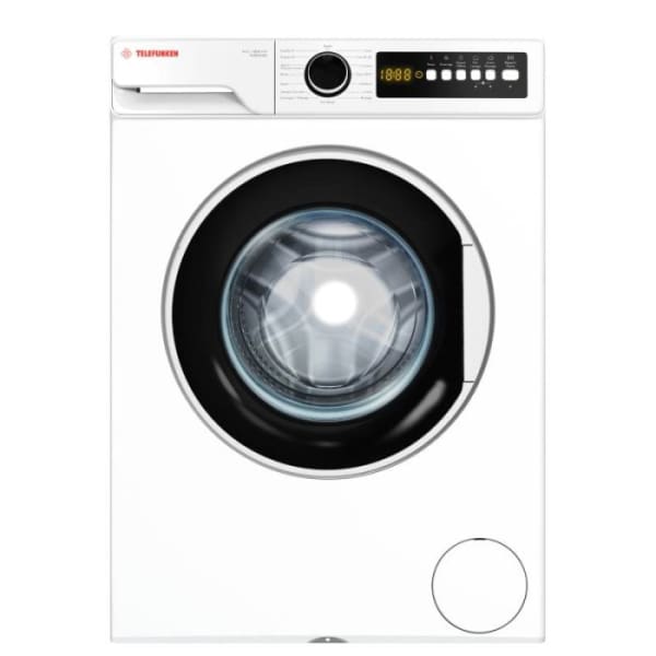 Lave Linge TELEFUNKEN 8Kg/1200Tr Frontal Blanc (MACH-8KG1200TW)