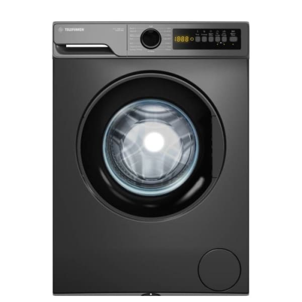 Lave Linge TELEFUNKEN 8Kg/1200Tr Frontal Dark Gris (MACH-8KG1200TDG)