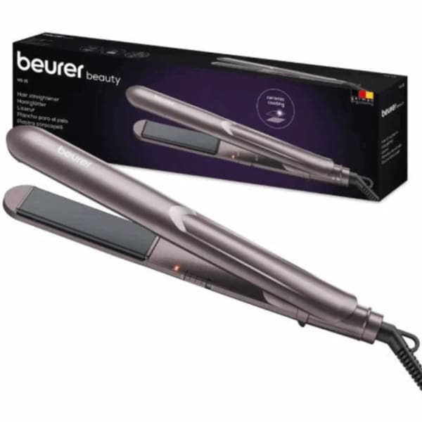 Lisseur Cheveux Ceramique Beurer Gris (HS15)
