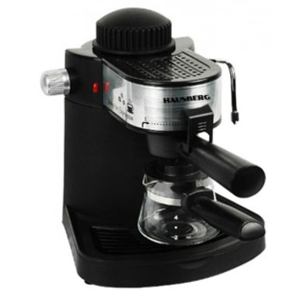 Machine à café HAUSBERG 650W noir (HB-3715)