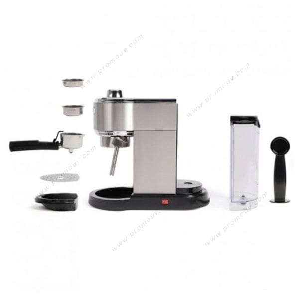 Machine à Café expresso LIVOO 1350W-15 bars Gris (DOD186)