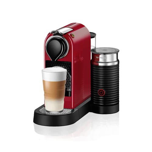 Machine à café Nespresso CitiZ&Milk (C122 Cherry Red)