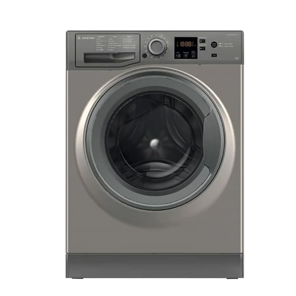 Machine à laver ARISTON 8KG Inverter Frontale Silver (NS 823C GG MA)