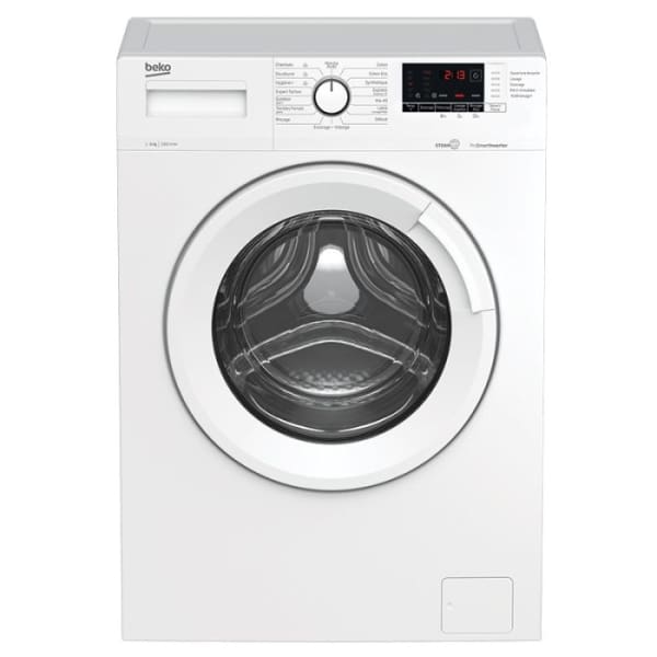 MACHINE A LAVER BEKO BLANC 6KG 1000trs/mn INVERTER (WUE6513XWW)