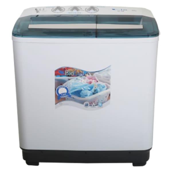 Machine à laver BILOUX 10Kg semi automatique blanc (DT100)