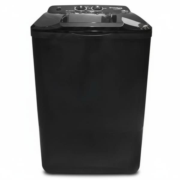 Machine à laver BIOLUX 10 KG semi automatique Noir (ST101S)