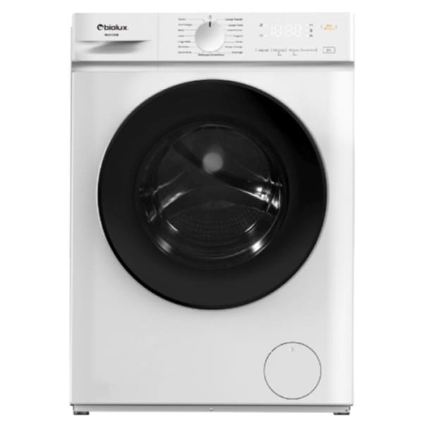 Machine à laver BIOLUX 8Kg 1000Tr frontale Blanc (M-MAXY80B)