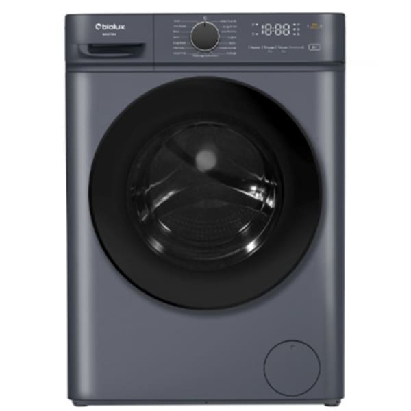 Machine à laver BIOLUX 8Kg 1000Tr frontale Silver(M-MAXY-80S)