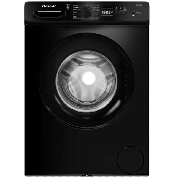 Machine à laver BRANDT 8Kg-1400Tr frontale NOIR (BLF715SBL)