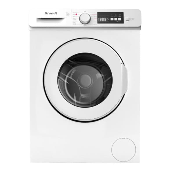 Machine à laver BRANDT 8KG-1400Trs frontale blanc (BLF842W)