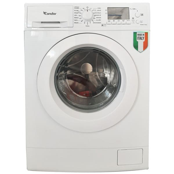 Machine à Laver CONDOR 9Kg-1200Tr frontale Blanc (CON-F912D)