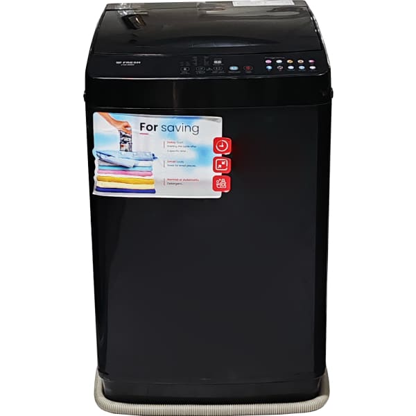 Machine à laver FRESH 9kg noir top (FTM-09BM)