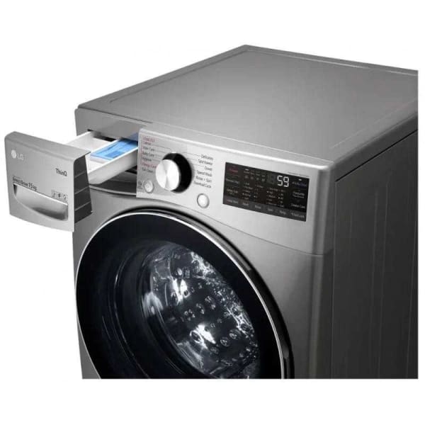 Machine à laver LG 15 Kg Frontale silver (F0L9DYP2S)