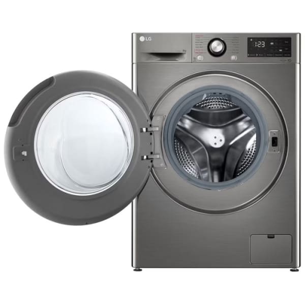 Machine à laver LG 8Kg Frontale silver (F4R3TYG6P)