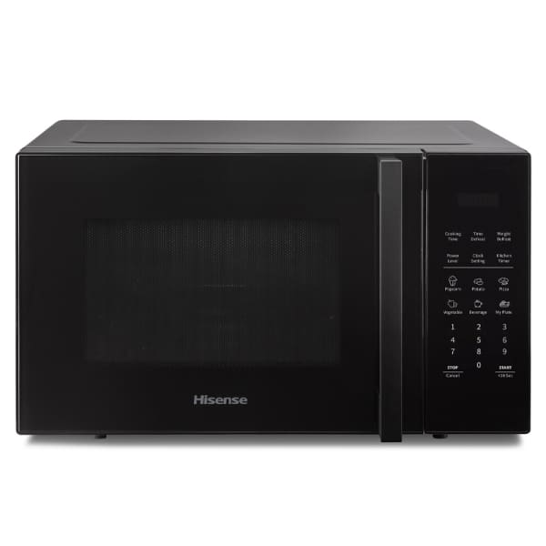 Micro onde Pose Libre HISENSE 25 Litres Contrôle digital Noir (H25MOB7H)