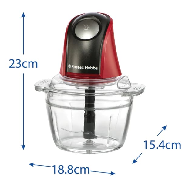 Mini hachoir RUSSELL HOBBS 200W Rouge (27130-56)