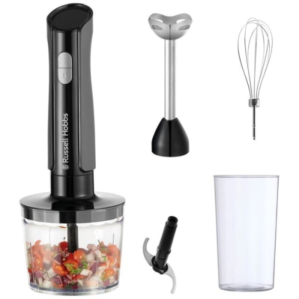 Mixeur Plongeant RUSSELL HOBBS 3en1- 500W Noir (27141-56)