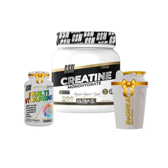 Monohydrate Creatine 500 G + 2 Cadeaux