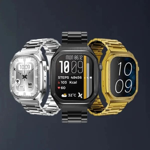 Montre Connectée Maxcom FW65 Iron S – Gold (FW65)