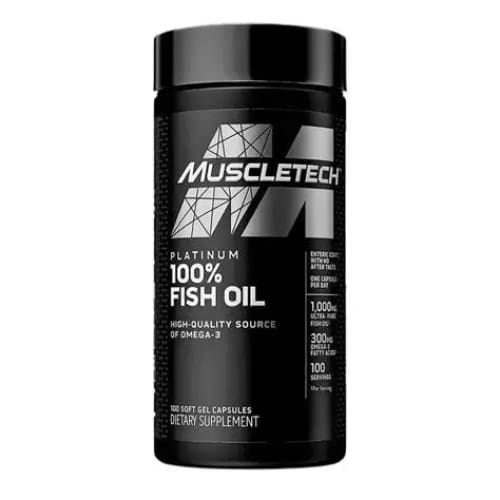Omega 3 Fish Oil MuscleTech 100 Capsules