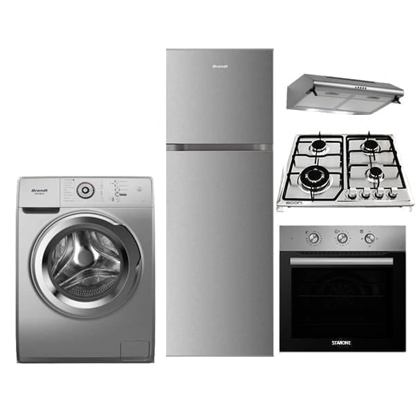 Pack mariage de 5 pièces des marques BRANDT AUXSTAR ECON et STARONE
