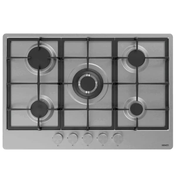 Plaque a gaz Infinity 5 Feux 75 Cm Inox (H7102P07IS)