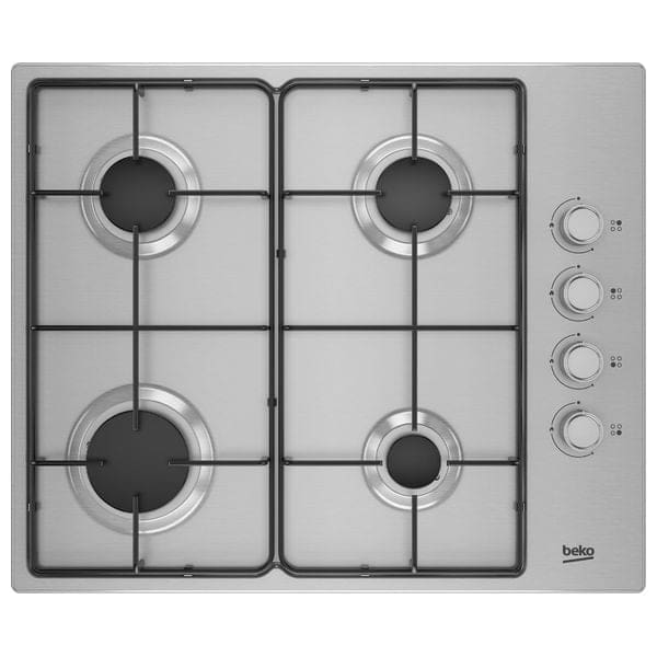 Plaque de Cuisson Encastrable BEKO 4 Feux 61 cm - Inox (HIGG64123SXL)