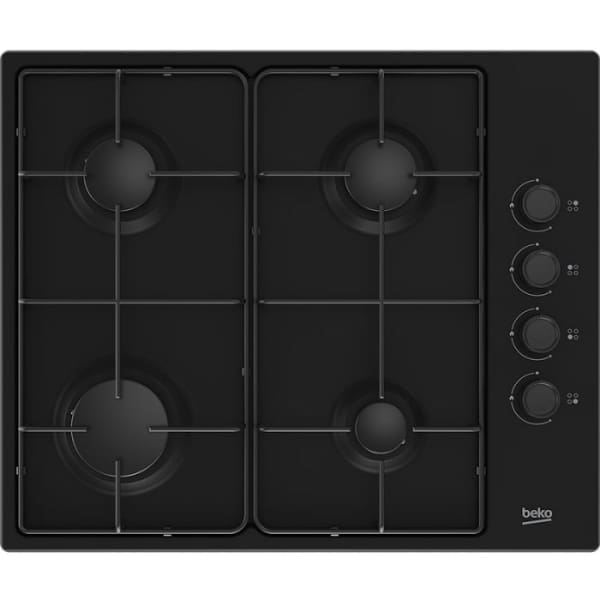 Plaque De Cuisson Encastrable BEKO 4Feux 61cm - Noir (HIGG64123SBL)
