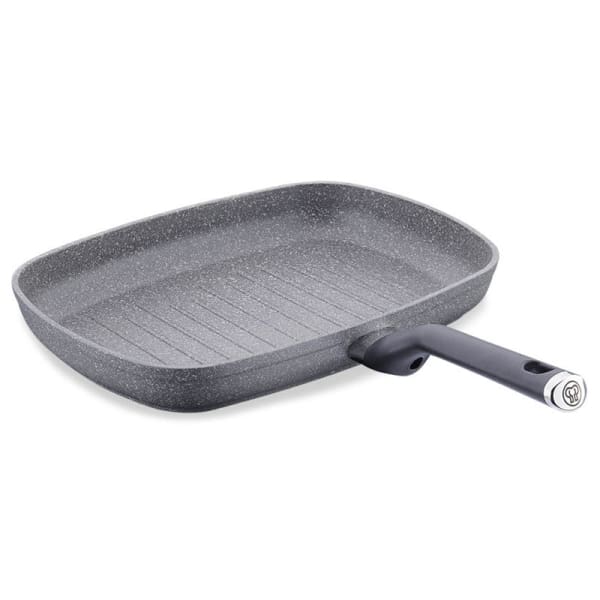 Poêle Grill Carré Korkmaz Palma 35x25Cm Gris (A3917)