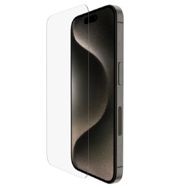 Protection Ecran Belkin Traité En Verre Trempé Pour Iphone 15 Pro Max –(OVA138zz)