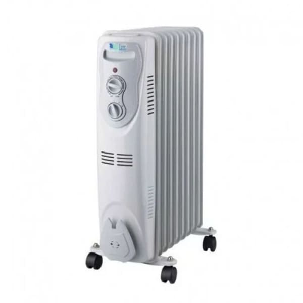 RADIATEUR BAIN D’HUILE BIOLUX 11 ÉLÉMENTS 2500W BLANC (M.RB2503)