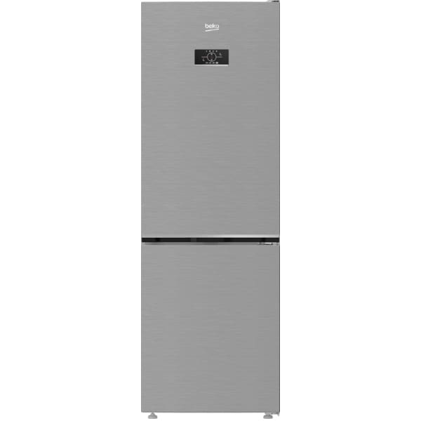 Réfrigérateur Beko Combiné No Frost 341 Litres Avec Afficheur / Silver / (B3RCNA400HSX)