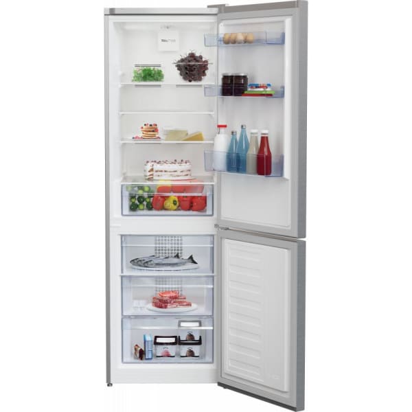 Réfrigérateur BEKO 420L Combiné No Frost Silver (RCNA420SX) (67 x 59,5 X 185.2 cm)