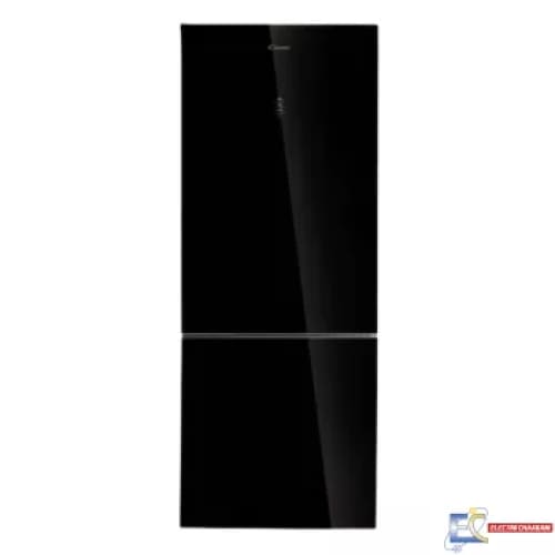 Réfrigérateur Combiné CANDY 442 Litres Noir Miroir (CCGT580FB)