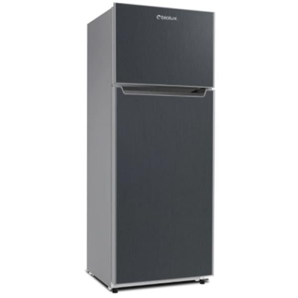 Réfrigérateur double portes BIOLUX 380 L De Frost Dark Inox (MOD-DP38)